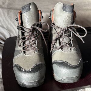 Red Wing Irish Setter Gray and Orange Men's Steel Toe Boots